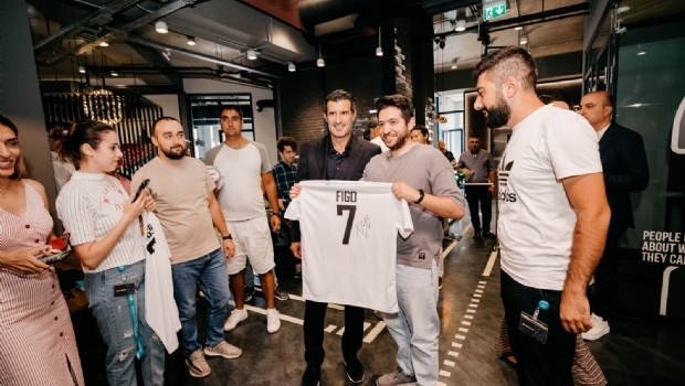 Luis Figo visited Digitain’s headquarters in Armenia for the first time as brand ambassador