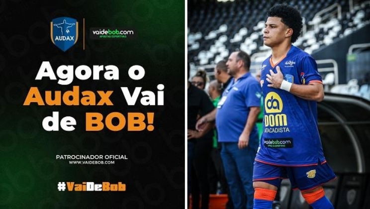 Vai de Bob e Audax Rio anunciam acordo de patrocínio