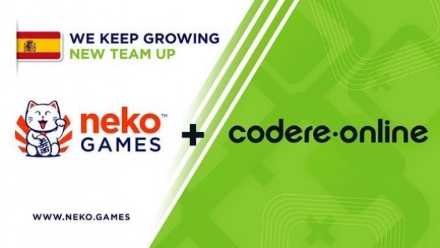 Neko Games® partners with Codere Online to increase presence in Spain and Latin America