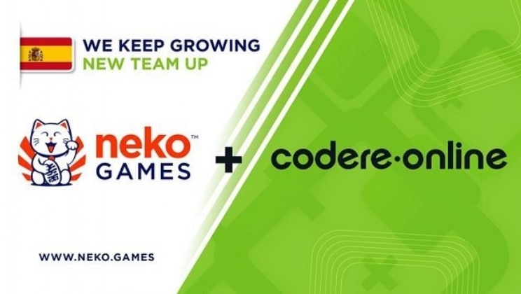 Neko Games® se associa à Codere Online para aumentar presença na Espanha e América Latina