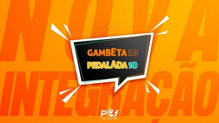 Gambeta10 e Pedalada10 são os novos parceiros da Pay4Fun