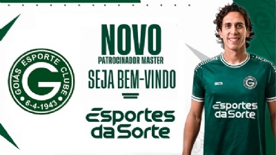 Goiás apresenta patrocinador master, Esportes da Sorte, O maior da  história do clube 
