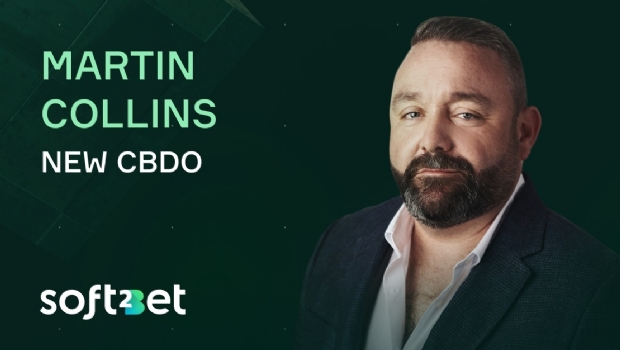 Soft2Bet dá as boas-vindas a Martin Collins como diretor de desenvolvimento de negócios