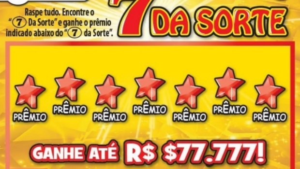 Raspadinha® da Loteria Mineira já está em comercialização na rede de distribuidores