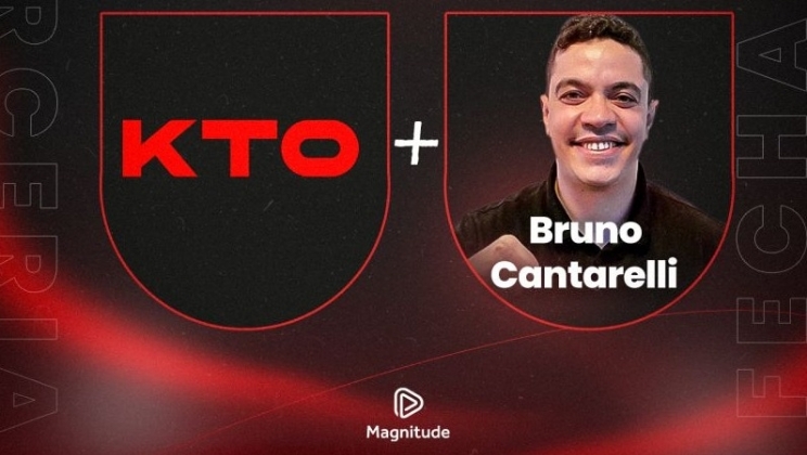 Após o sucesso da Charla Podcast, Bruno Cantarelli se soma à KTO como novo embaixador