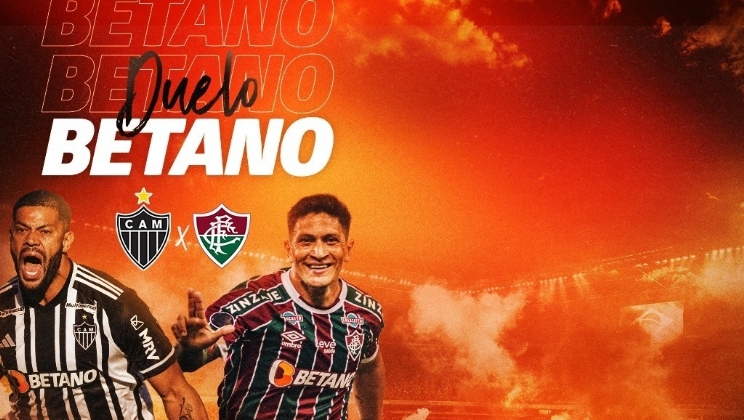 Duelo Betano invade Arena MRV em partida do Atlético-MG x Fluminense