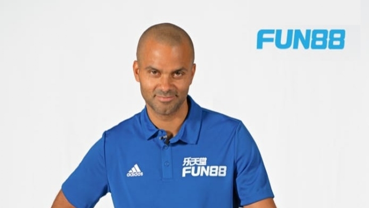 A lenda da NBA Tony Parker torna-se embaixador da marca FUN88 na Ásia