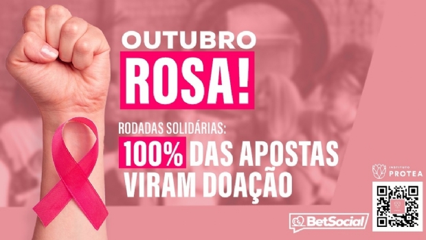 Betmotion lança campanha Outubro Rosa para apoiar o Instituto PROTEA