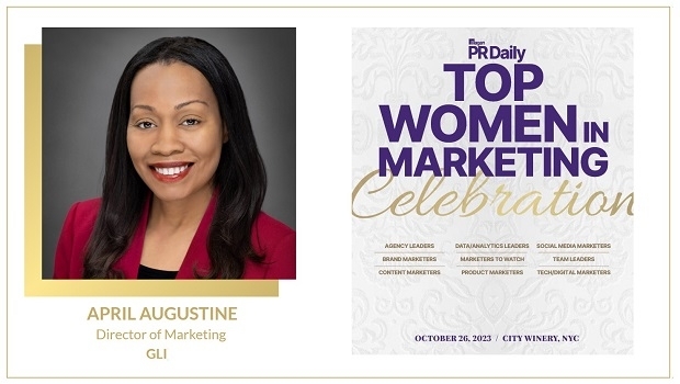 GLI’s April Augustine is recognized at PR Daily’s Top Women in Marketing Awards