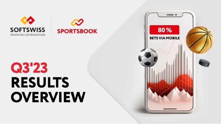 Análise detalhada do SOFTSWISS Sportsbook Q3'23: 80% das apostas são feitas em dispositivos móveis