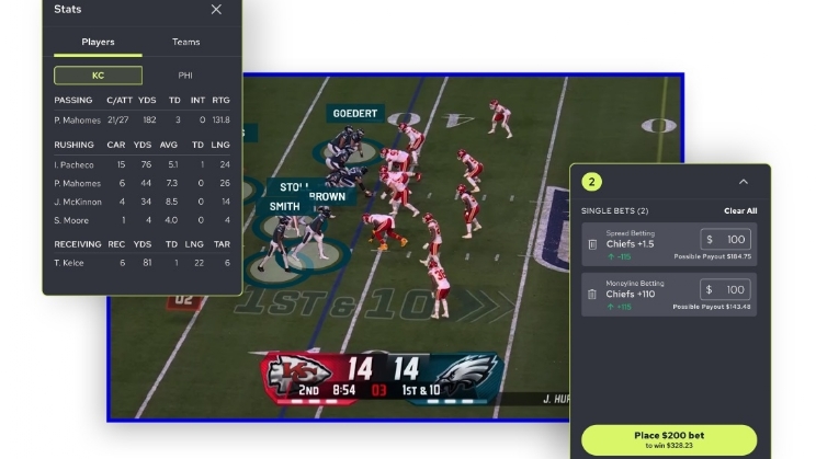 FanDuel expande parceria com a Genius Sports para lançar a revolucionária Solução de Transmissão NFL BetVision