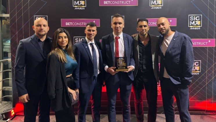 BETBY coroada como melhor provedora de apostas esportivas móveis em 2023 no SiGMA Europe Awards