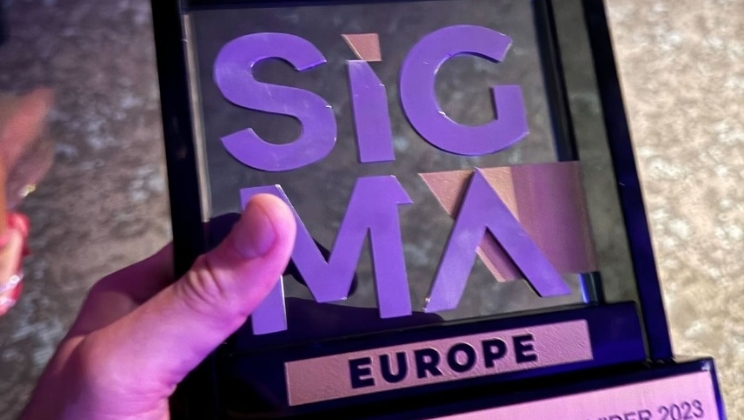BETBY coroada como melhor provedora de apostas esportivas móveis em 2023 no SiGMA Europe Awards