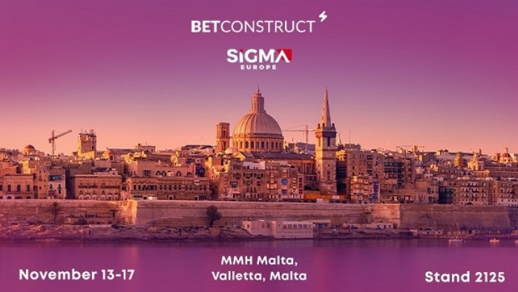 BetConstruct apresentará suas novas ofertas na SiGMA Europe 2023