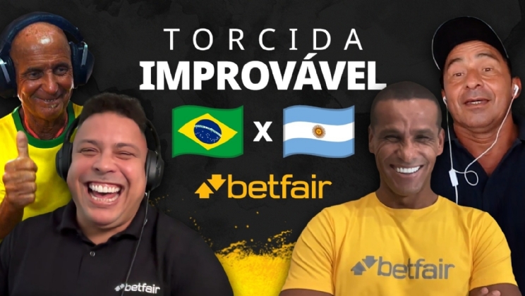 Betfair promove encontro do Ronaldo e Rivaldo com torcedores inusitados às vésperas de clássico