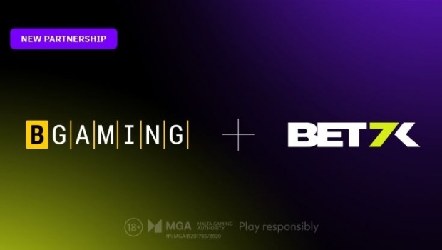 BGaming signs partnership with Brazilian online casino Bet7k