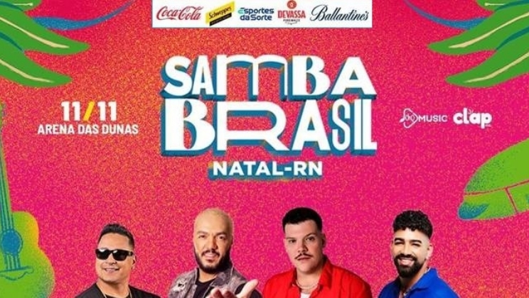 Esportes da Sorte patrocina quatro eventos musicais em Pernambuco, Rio Grande do Norte e São Paulo