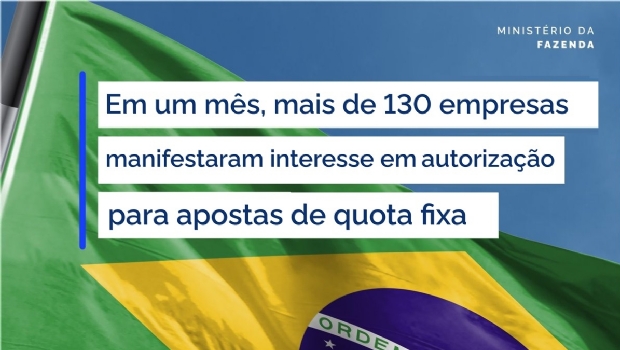 Finance confirms 134 companies expressed interest in operating betting in Brazil, will have priority