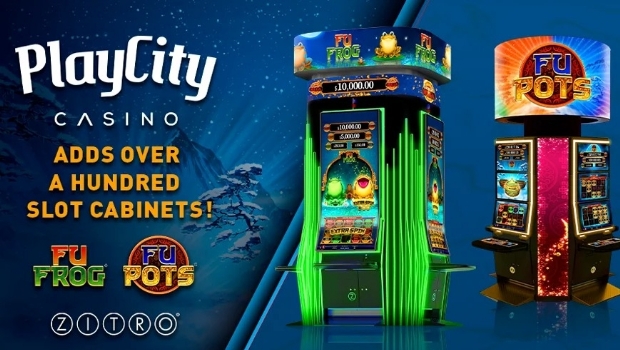 PlayCity Casino adds over a hundred new Zitro machines