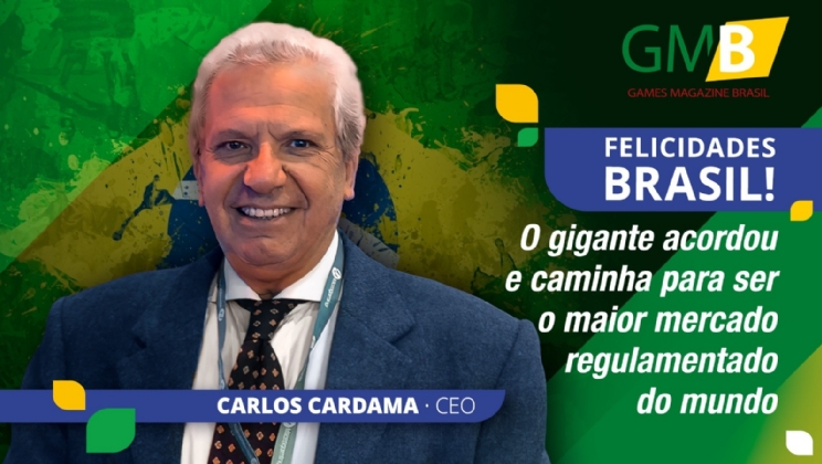 Felicidades Brasil! O gigante acordou e caminha para ser o maior mercado regulamentado do mundo