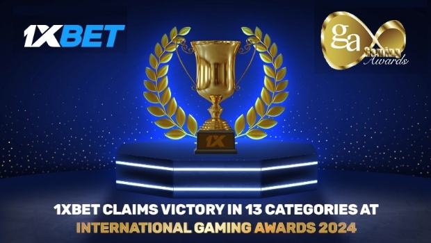 1xBet to compete in 13 categories at International Gaming Awards 2024