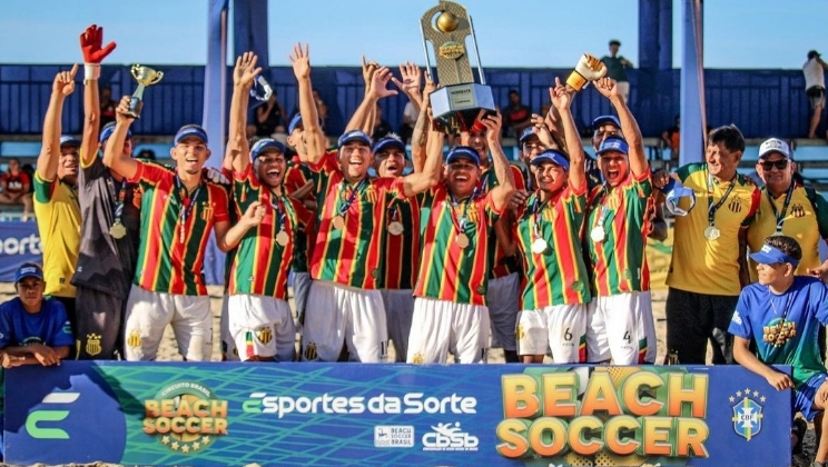 Esportes da Sorte patrocina etapa do Rio de Janeiro de Circuito Brasil de Beach Soccer