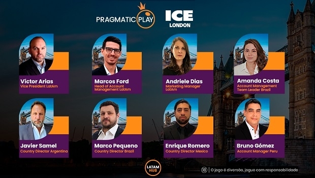 Pragmatic Play LatAm na ICE Londres: uma viagem nas tendências do iGaming