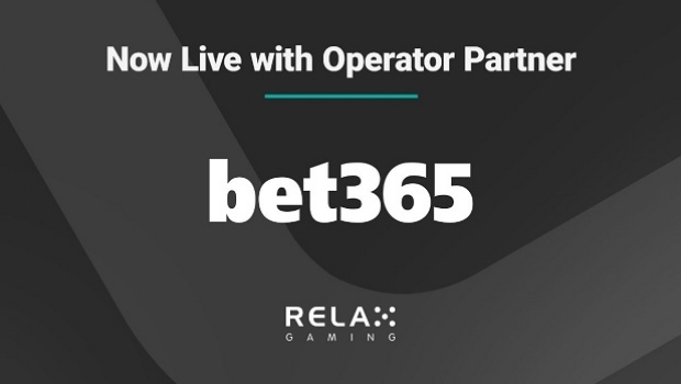 Relax Gaming content live with giant bet365