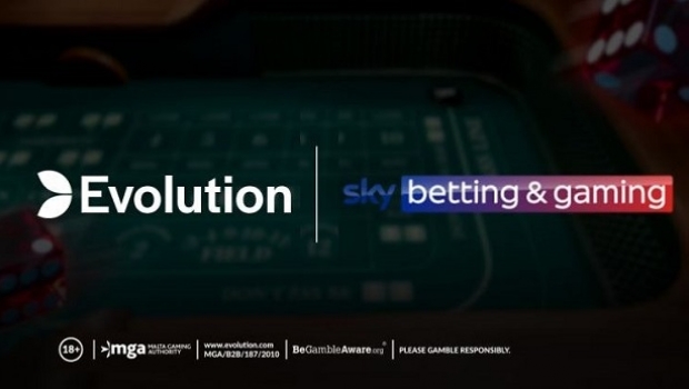 Sky Betting & Gaming to launch Evolution live casino