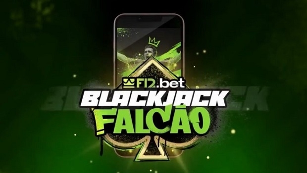 F12 Entertainment lança vertical exclusiva de blackjack do Rei Falcão do Futsal