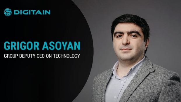 Digitain promove Grigor Asoyan a vice-CEO de Tecnologia do Grupo