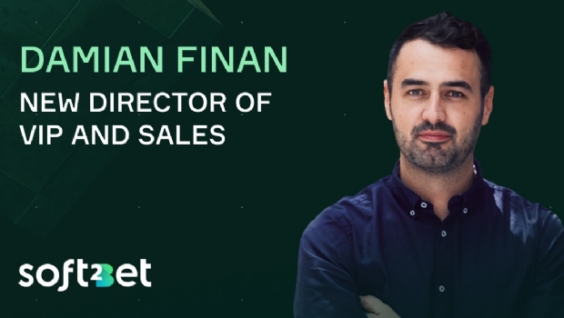 Damian Finan steps up as Soft2Bet’s new Director of VIP and Sales