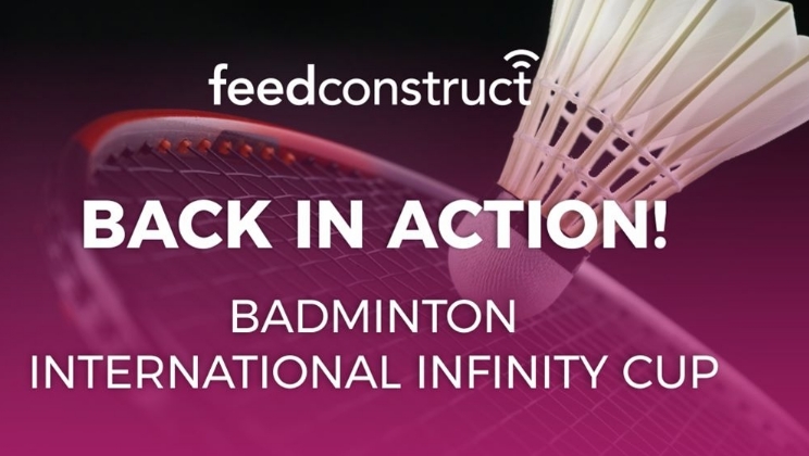 FeedConstruct continua colaboração com Badminton International Infinity Cup