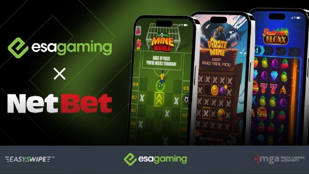 ESA Gaming expande presença europeia com colaboração NetBet