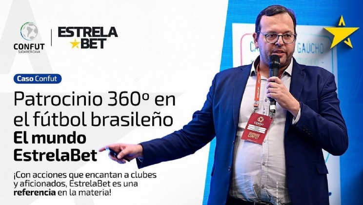 EstrelaBet abordará patrocínio 360º no futebol brasileiro durante a Confut Sudamericana