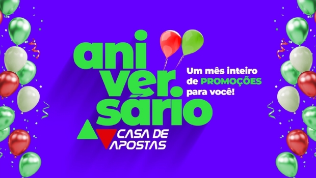 Com bônus de até R$ 400, Casa de Apostas oferece diversas promoções para celebrar o aniversário