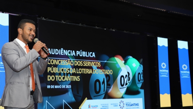 Tocantins government holds Public Hearing on implementation of State Lottery