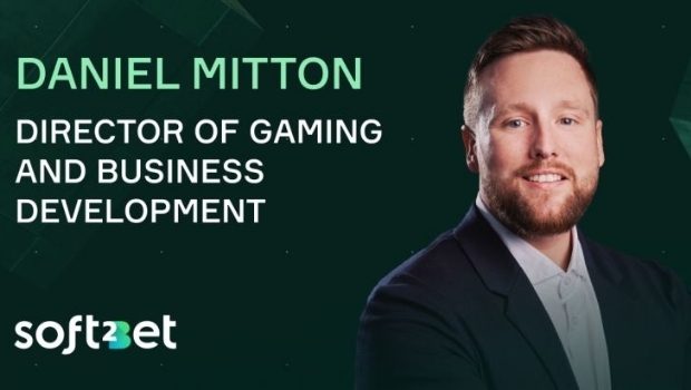 Soft2Bet promotes Daniel Mitton to Director of Gaming and Business Development