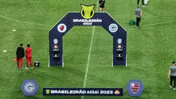 Após liminar do galera.bet, CBF tampou os logos das empresas de apostas nas partidas do Brasileirão