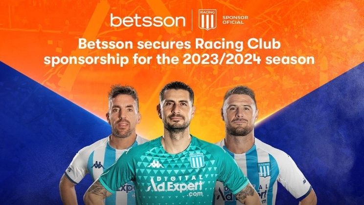 Betsson assina acordo de patrocínio com Racing Club na Argentina