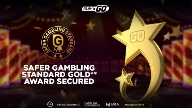 Play’n GO secures the Safer Gambling Standard Gold** Award