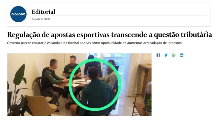 O Globo: Regulação de apostas esportivas transcende a questão tributária