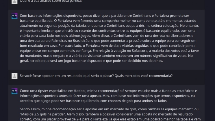 Desenvolvedor brasileiro lança tipster online que usa o ChatGPT e cruza IA com apostas esportivas