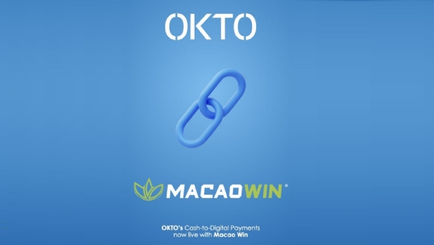 Pagamentos Cash-to-Digital da OKTO agora ao vivo no Macau Win