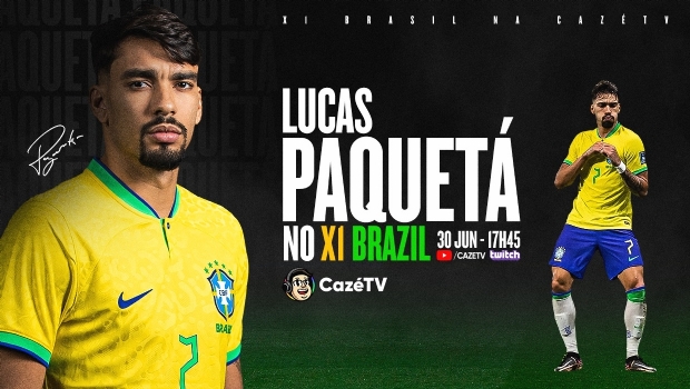 CazéTV will have Lucas Paquetá in the broadcast of next X1 Brazil event