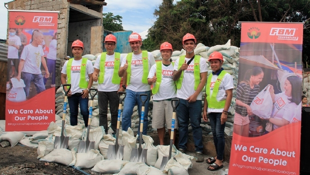 FBM® Foundation apoia a construção de novas casas para 170 famílias nas Filipinas