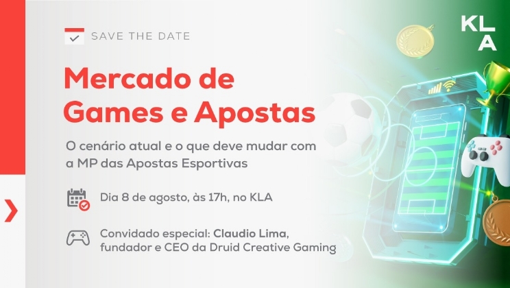 Apostas esportivas e games são tema de evento no KLA Advogados