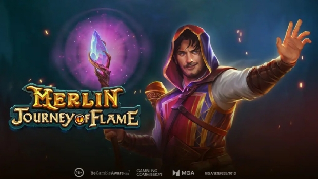 Play'n GO lança novo slot fascinante Merlin: Journey of Flame