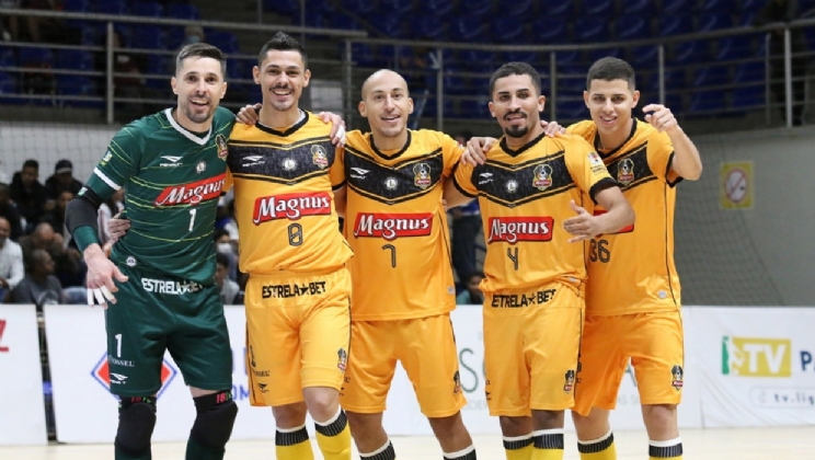 EstrelaBet renova contrato de patrocínio com o Magnus Futsal