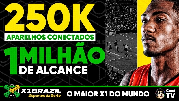 X1 Brazil breaks audience records on CazéTV reaching 1 million people